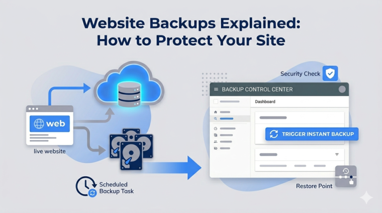 Website Backups Explained: How to Protect Your Site