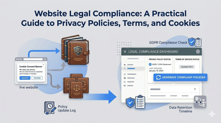 Website Legal Compliance: A Practical Guide to Privacy Policies, Terms, and Cookies
