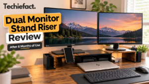 I Used This Dual Monitor Stand Riser for 6 Months and Here Is My Honest Review